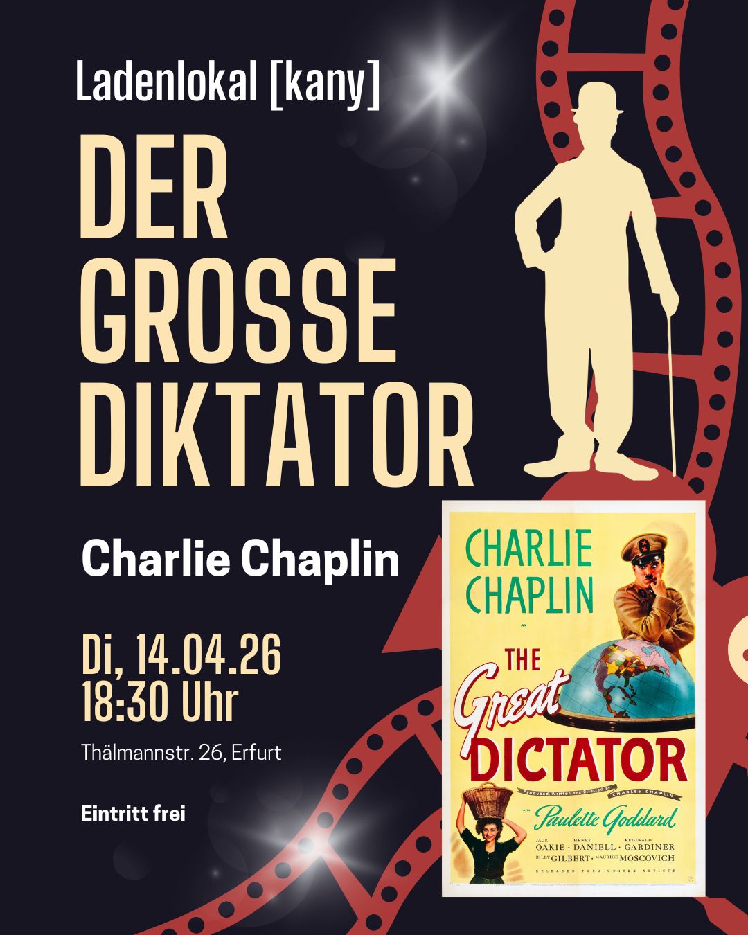 Charlie Chaplin – „Der große Diktator“